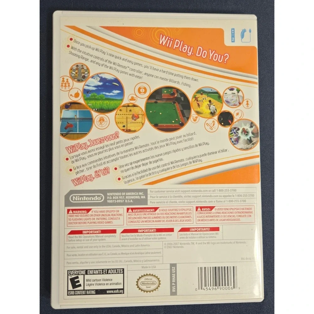 N/A wii play